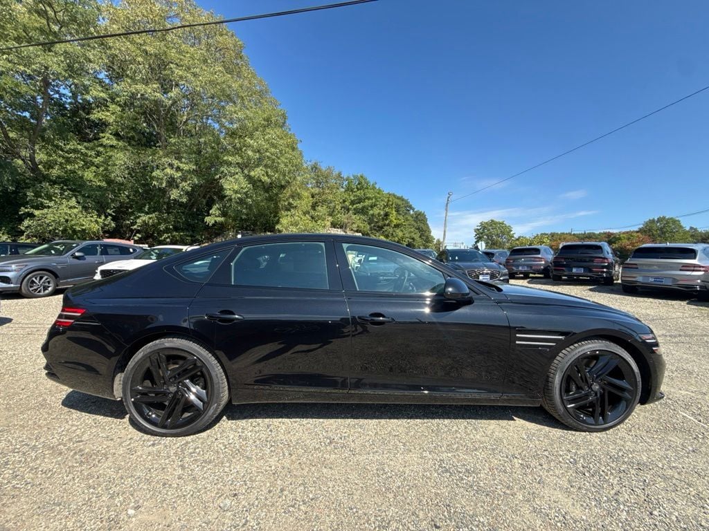 New 2027 Genesis G80 3.5T Prestige Black Sedan