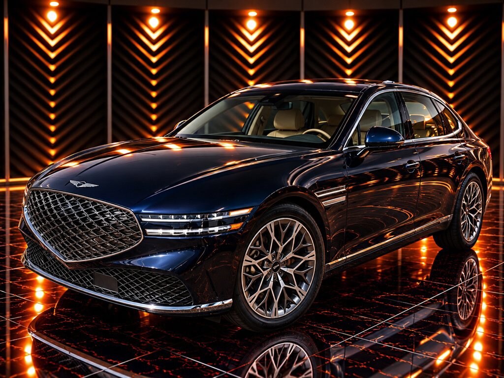 Certified 2025 Genesis G90 3.5T e-SC MHEV AWD Sedan