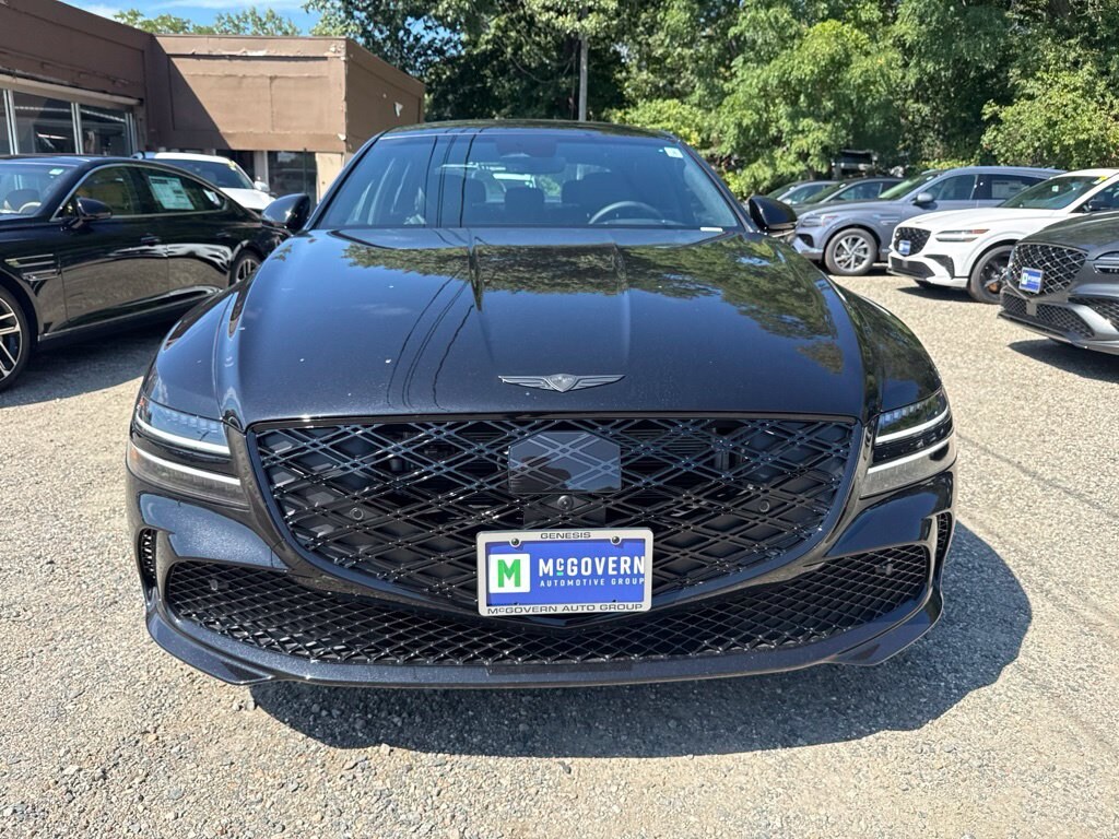 New 2027 Genesis G80 3.5T Prestige Black Sedan