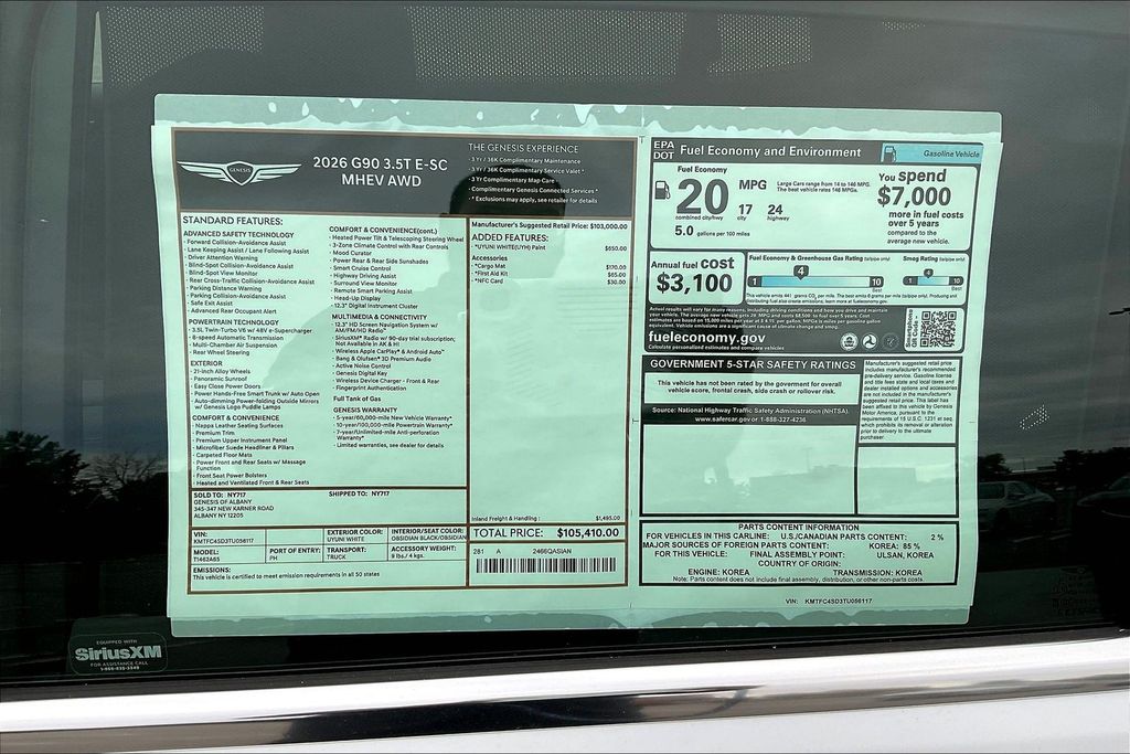 2026 GENESIS G90 Base - Photo 14