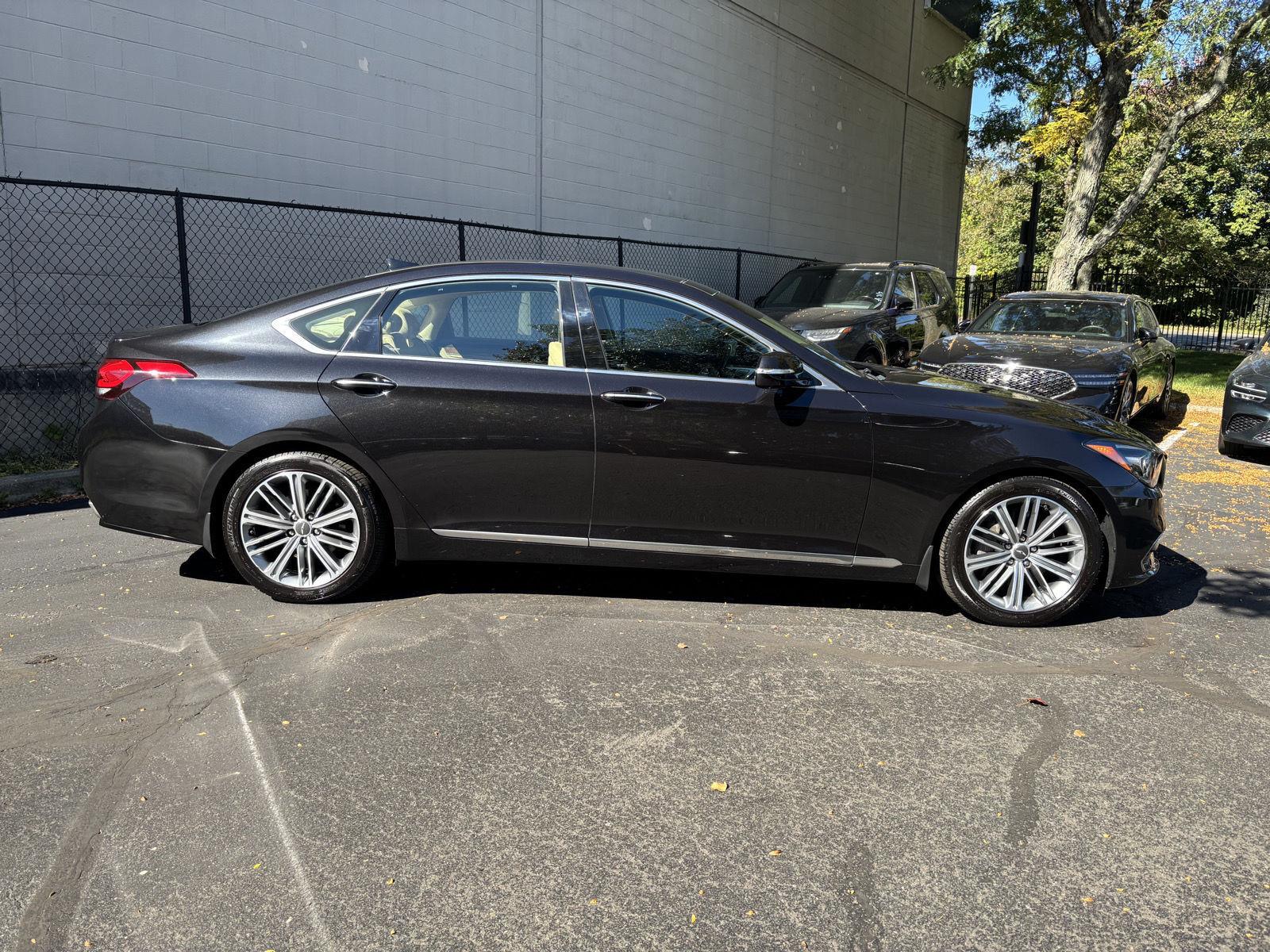 Used 2018 GENESIS G80 Base with VIN KMHGN4JE9JU250604 for sale in Norwalk, CT