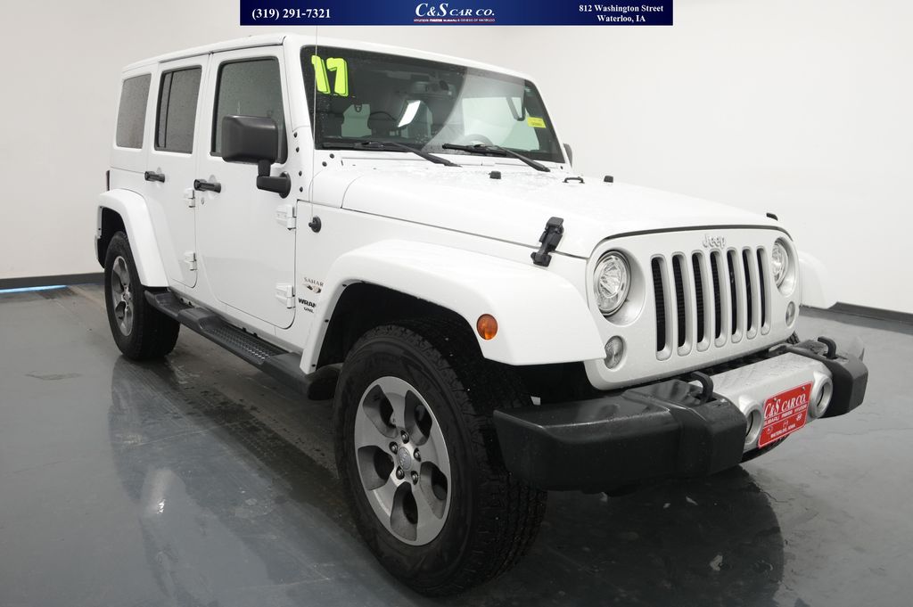Used 2017 Jeep Wrangler Unlimited Sahara SUV