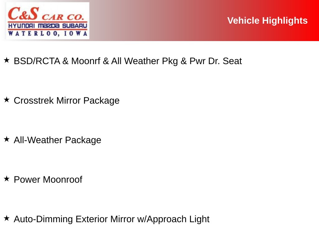 Used 2024 Subaru Crosstrek Premium SUV