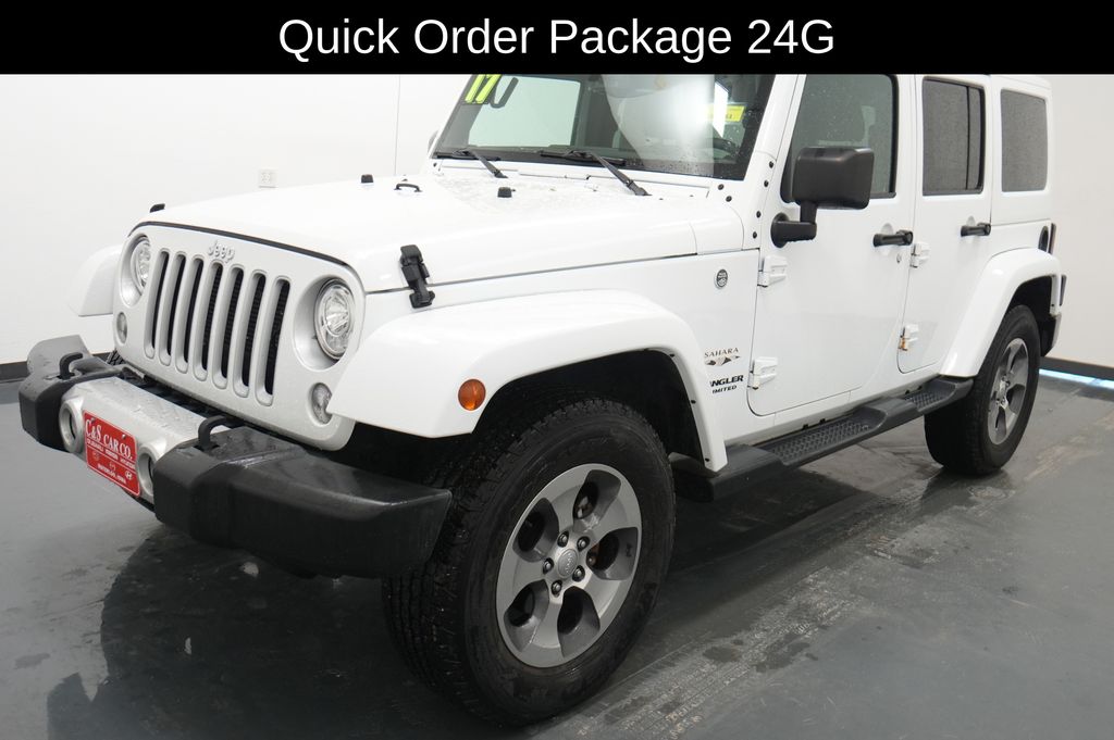 Used 2017 Jeep Wrangler Unlimited Sahara SUV