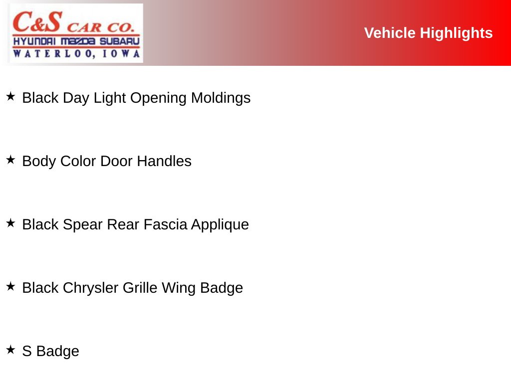 Used 2020 Chrysler Pacifica Touring Van Passenger Van