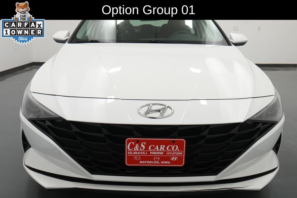 Used 2023 Hyundai Elantra HEV Blue Sedan