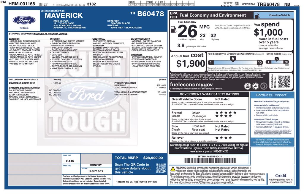 2026 Ford Maverick