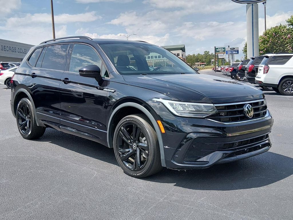 Certified 2023 Volkswagen Tiguan SE R-LINE BLACK with VIN 3VVCB7AX5PM098219 for sale in Travelers Rest, SC