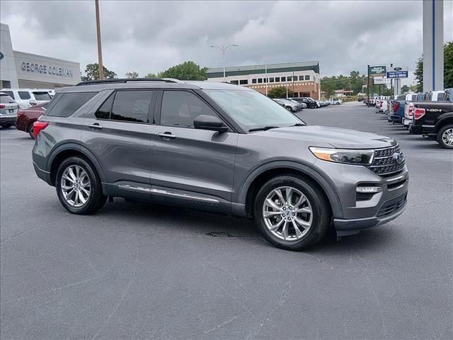 Certified 2021 Ford Explorer XLT with VIN 1FMSK7DH6MGA45125 for sale in Travelers Rest, SC