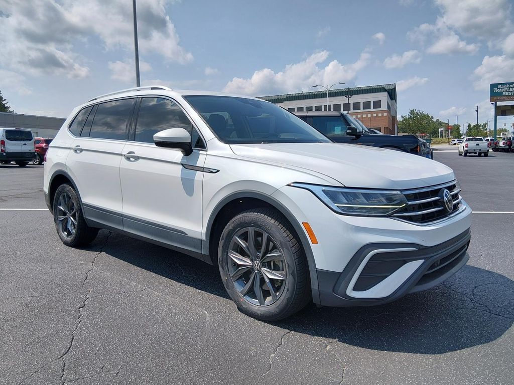 Certified 2023 Volkswagen Tiguan SE with VIN 3VVNB7AX9PM077169 for sale in Travelers Rest, SC