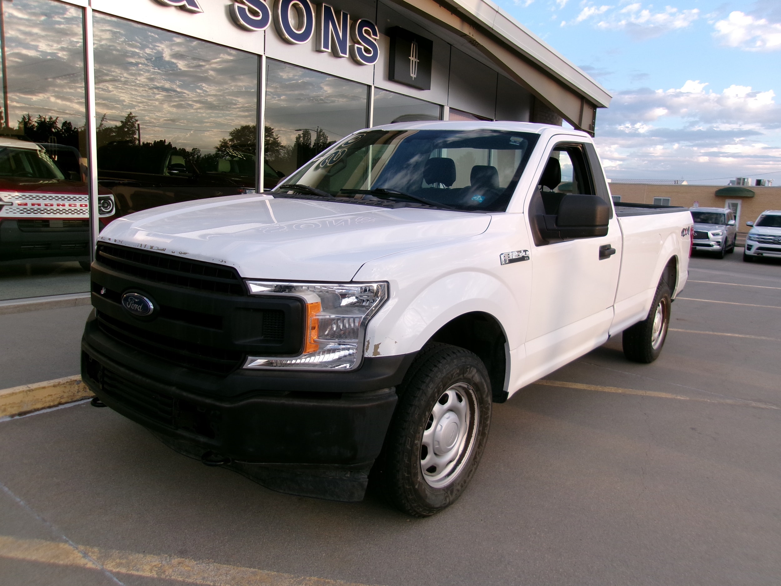 Used 2018 Ford F-150 XL with VIN 1FTNF1E56JKF27819 for sale in Colby, KS