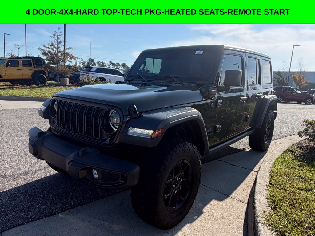 Used 2024 Jeep Wrangler 4xe Willys Willys 4x4