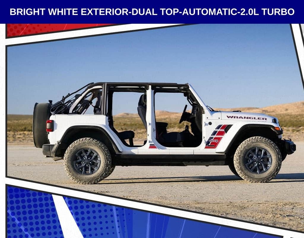 New 2026 Jeep Wrangler 4-Door Sport Sport Utility