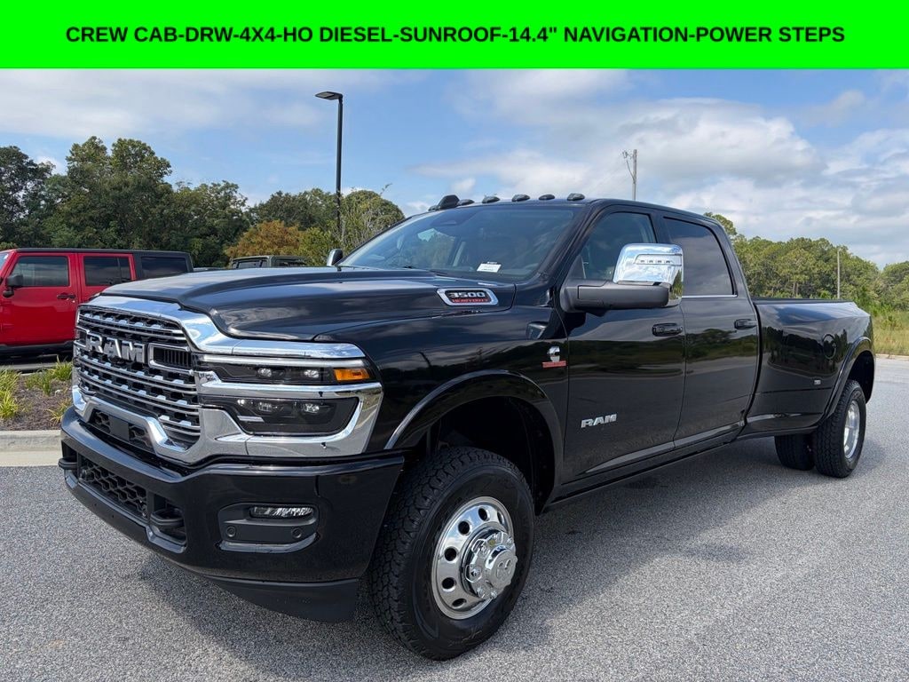 New 2027 Ram 3500 LIMITED LONGHORN CREW CAB 4X4 8' BOX Pickup