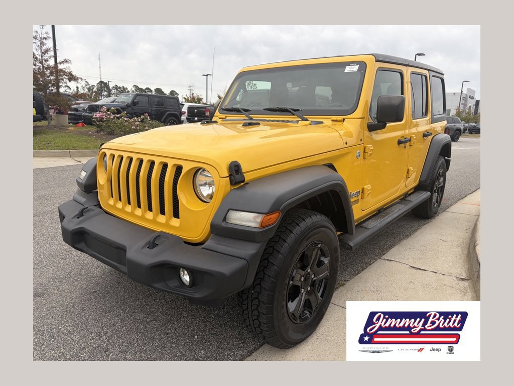 Used 2021 Jeep Wrangler Unlimited Sport S Unlimited Sport S 4x4