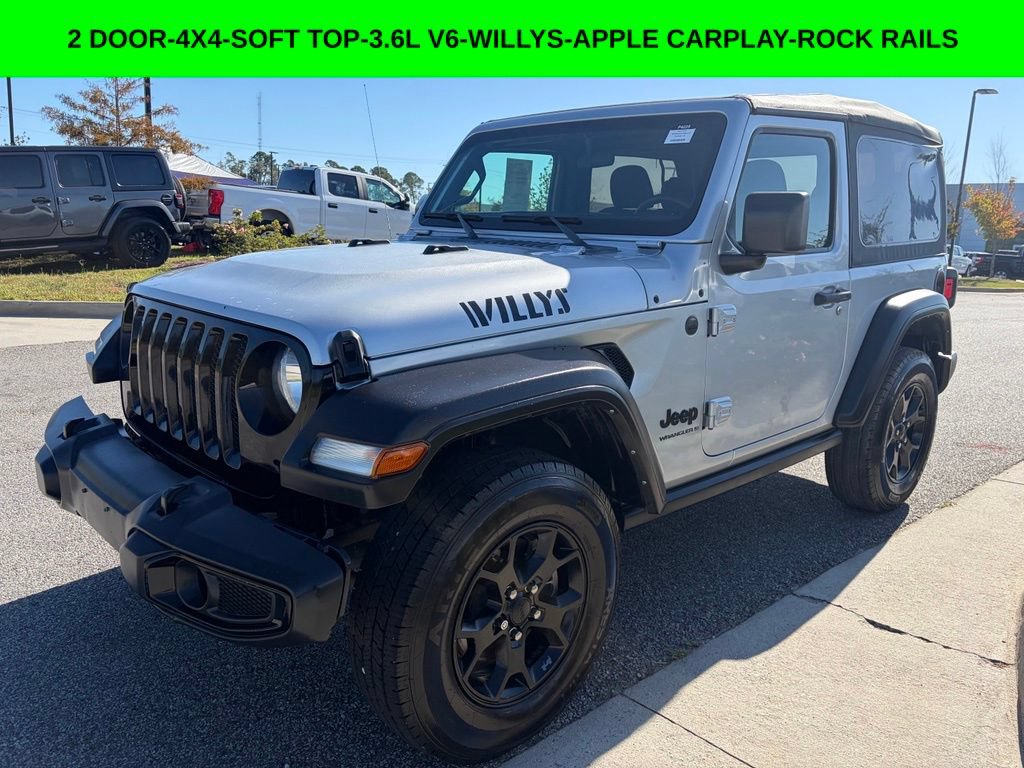 Certified 2023 Jeep Wrangler Willys Sport Willys Sport 4x4