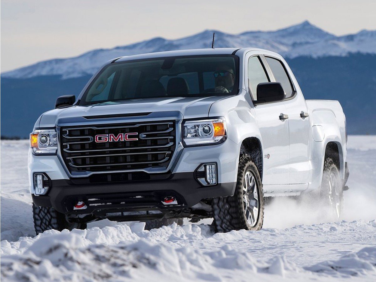 Used 2021 GMC Canyon 4WD AT4 w/Leather 4WD Crew Cab 141 AT4 w/Leather
