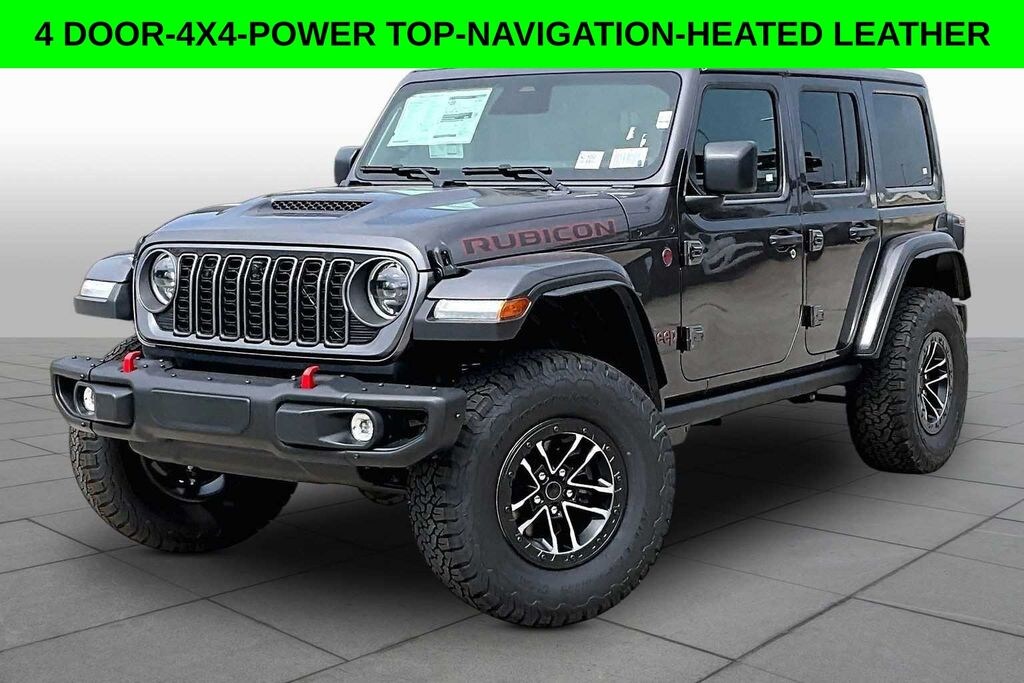 New 2027 Jeep Wrangler 4-DOOR RUBICON X Sport Utility