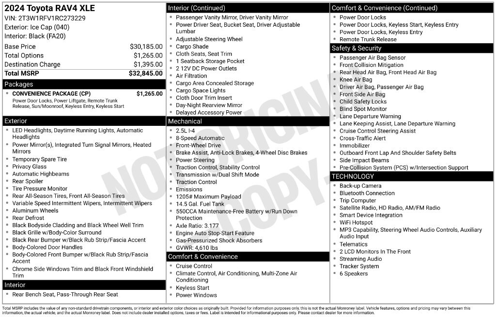 Certified 2024 Toyota RAV4 XLE SUV