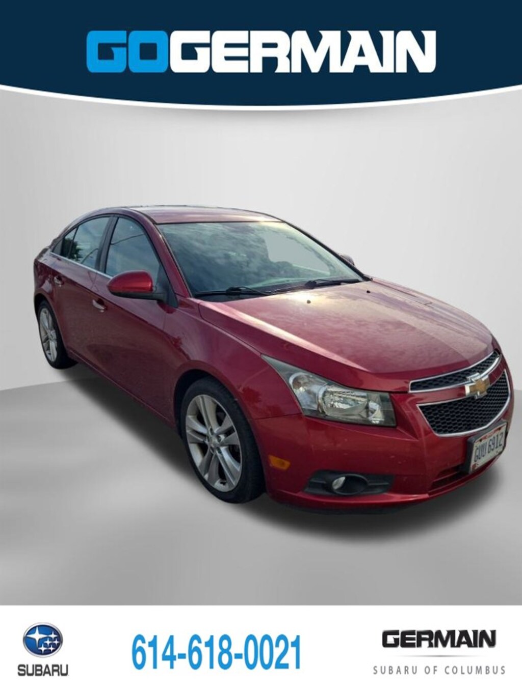 Used 2014 Chevrolet Cruze LTZ Sedan