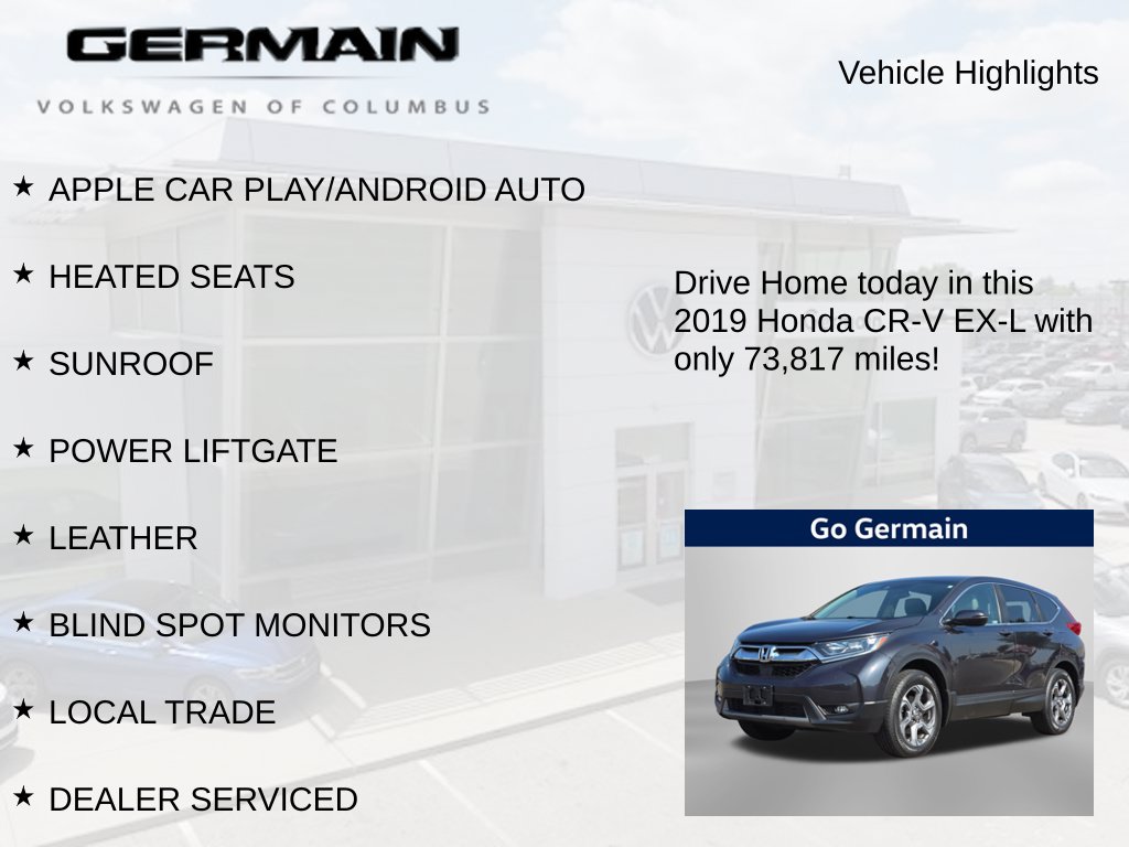 Used 2019 Honda CR-V EX-L AWD SUV