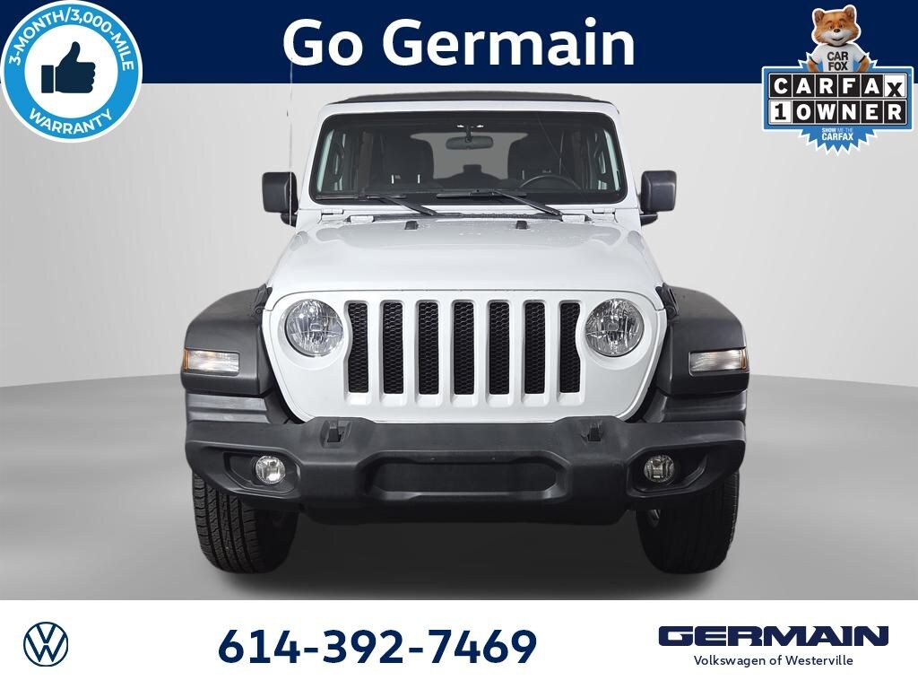 Certified 2022 Jeep Wrangler Unlimited Sport S SUV