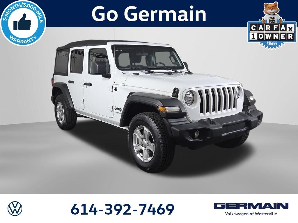 Certified 2022 Jeep Wrangler Unlimited Sport S SUV