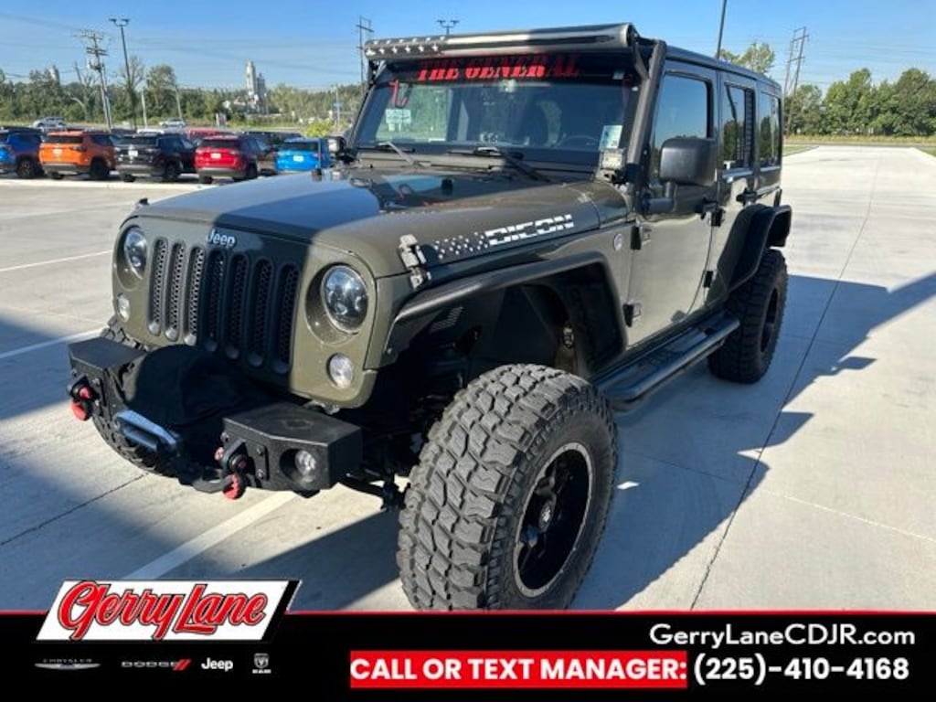 Used 2015 Jeep Wrangler Unlimited Rubicon 4x4 SUV