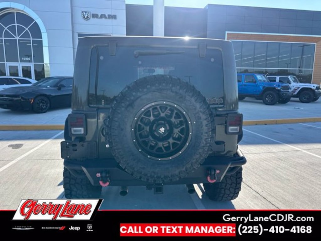 Used 2015 Jeep Wrangler Unlimited Rubicon 4x4 SUV