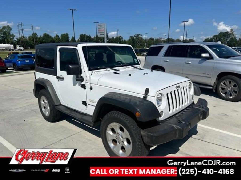 Used 2015 Jeep Wrangler Sahara 4x4 SUV