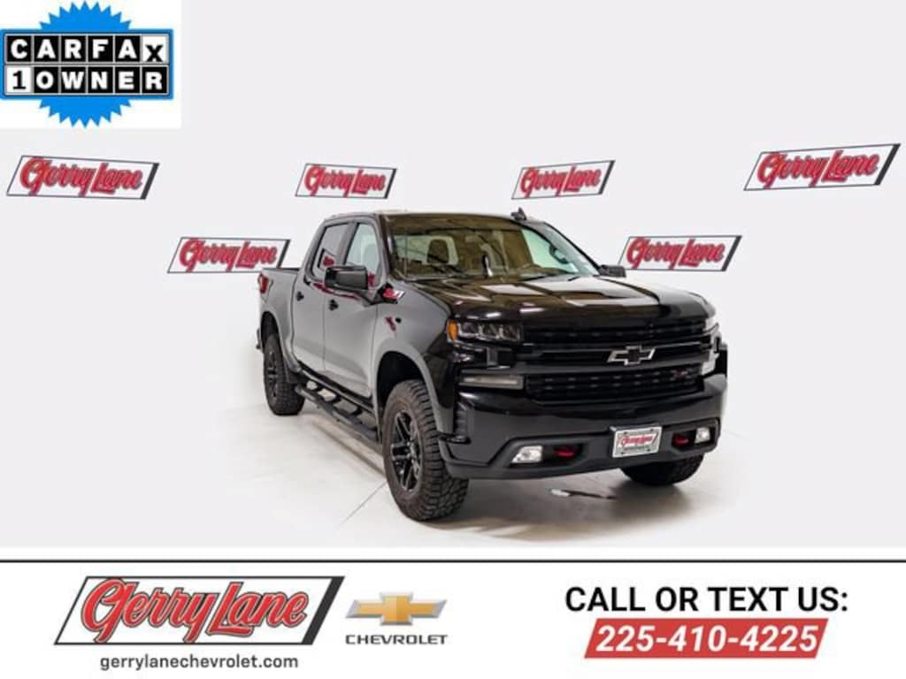 Used 2021 Chevrolet Silverado 1500 LT Trail Boss Truck Crew Cab