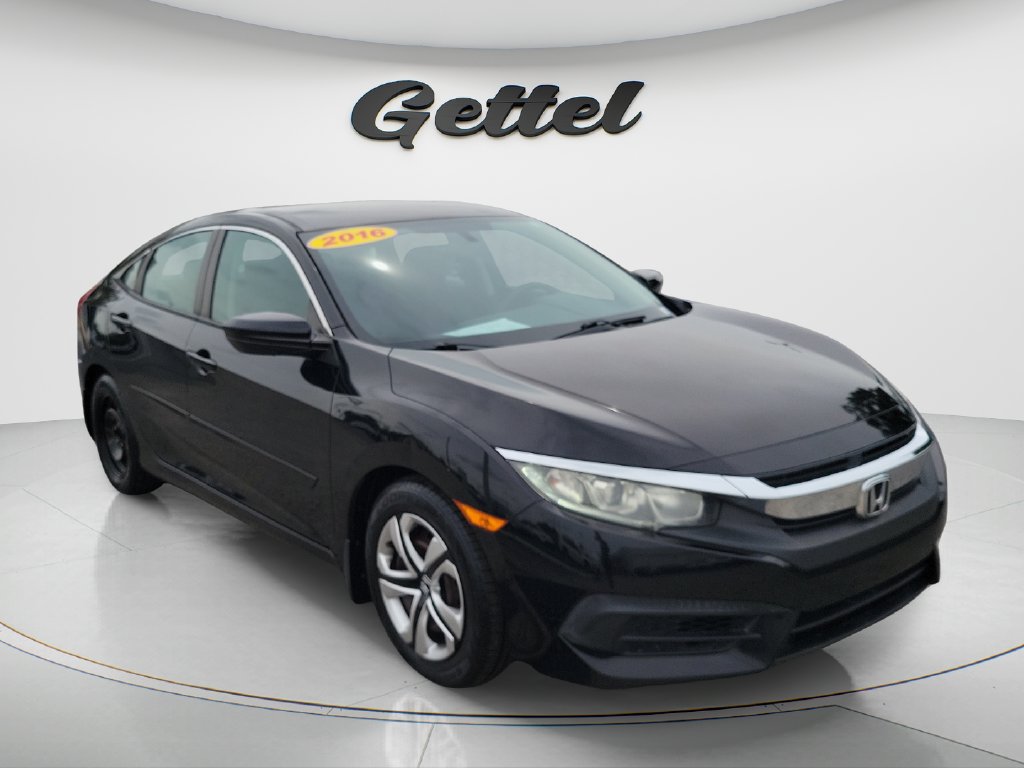Used 2016 Honda Civic LX Sedan