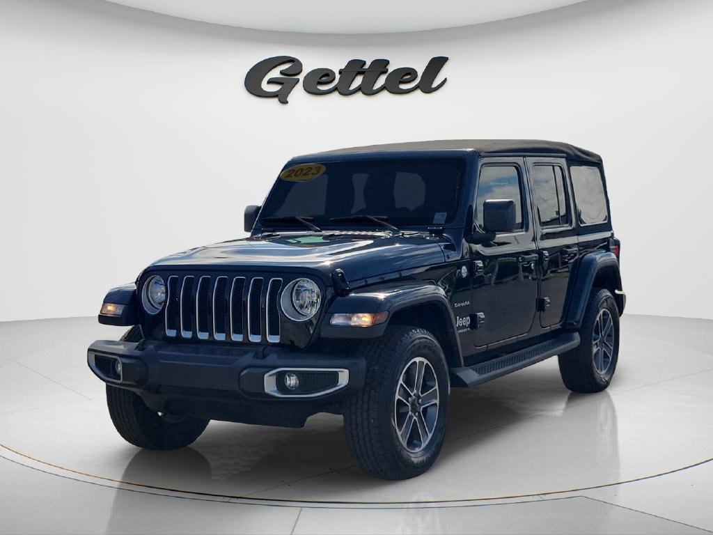 Used 2023 Jeep Wrangler 4-DOOR SAHARA 4X4 SUV