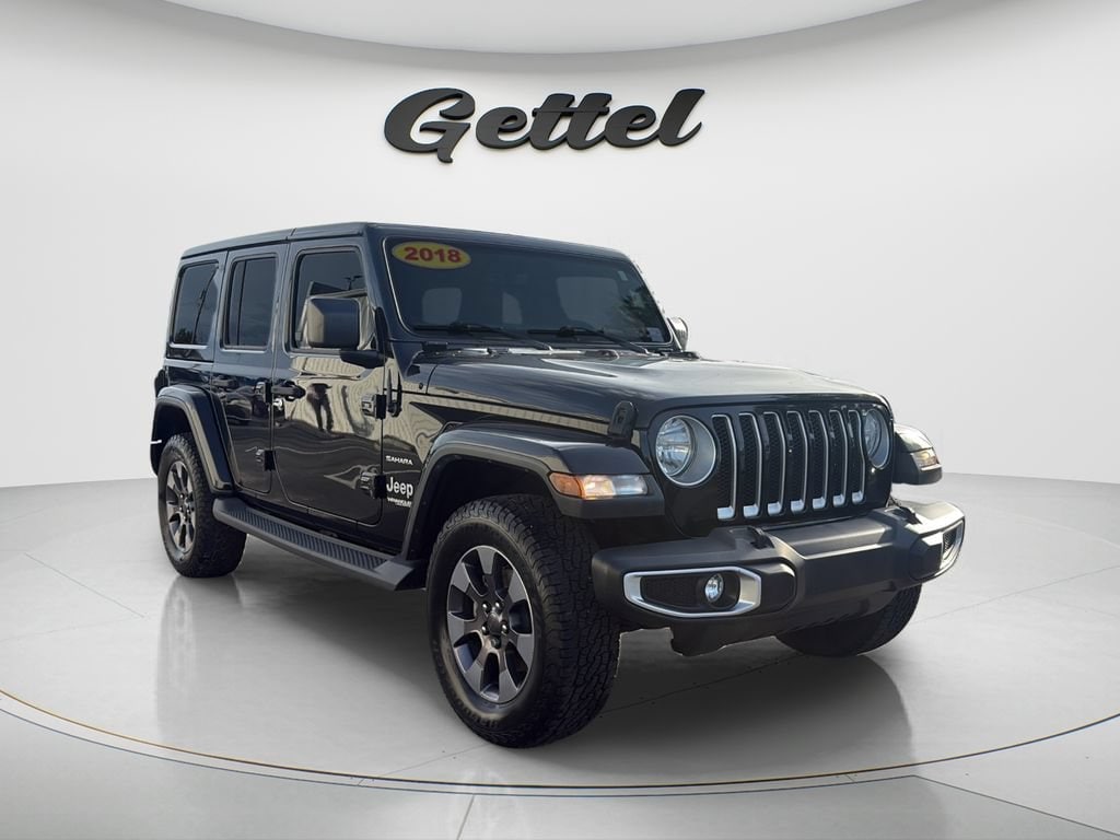 Used 2018 Jeep Wrangler Unlimited Sahara 4x4 SUV