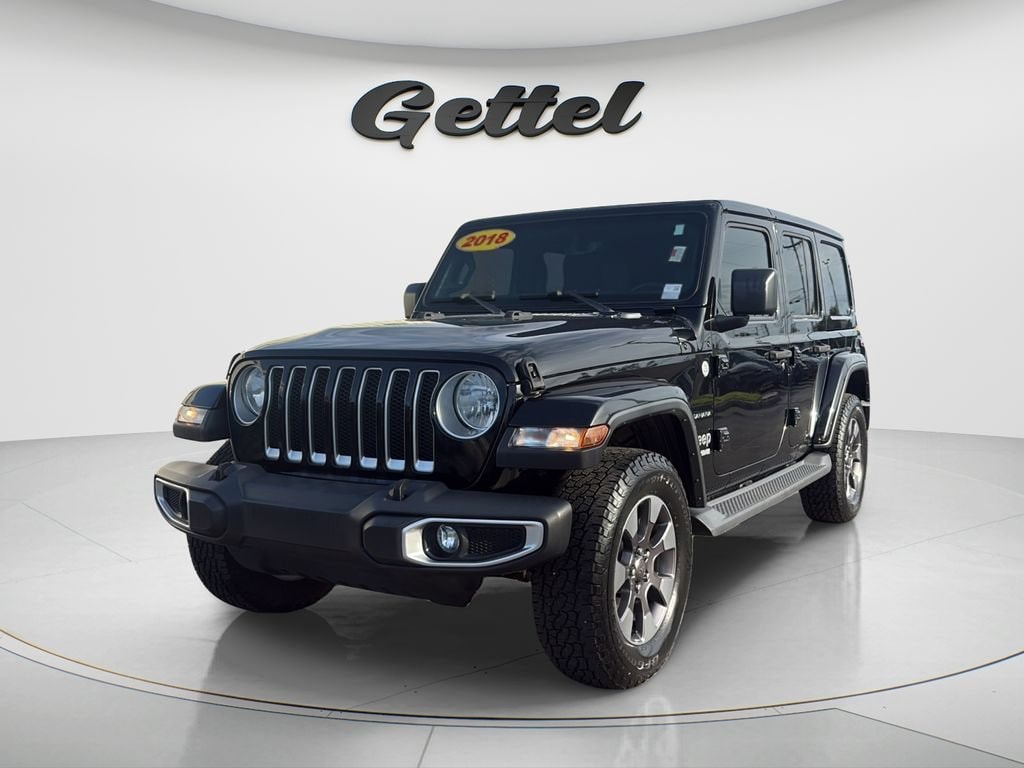 Used 2018 Jeep Wrangler Unlimited Sahara 4x4 SUV