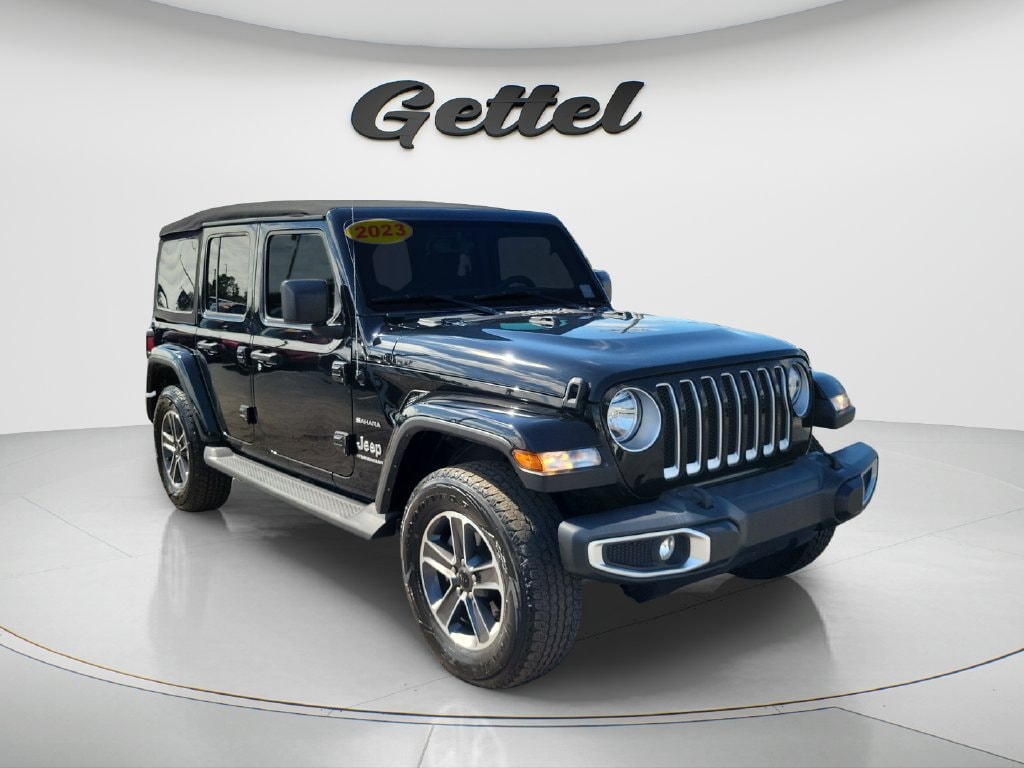 Used 2023 Jeep Wrangler 4-DOOR SAHARA 4X4 SUV