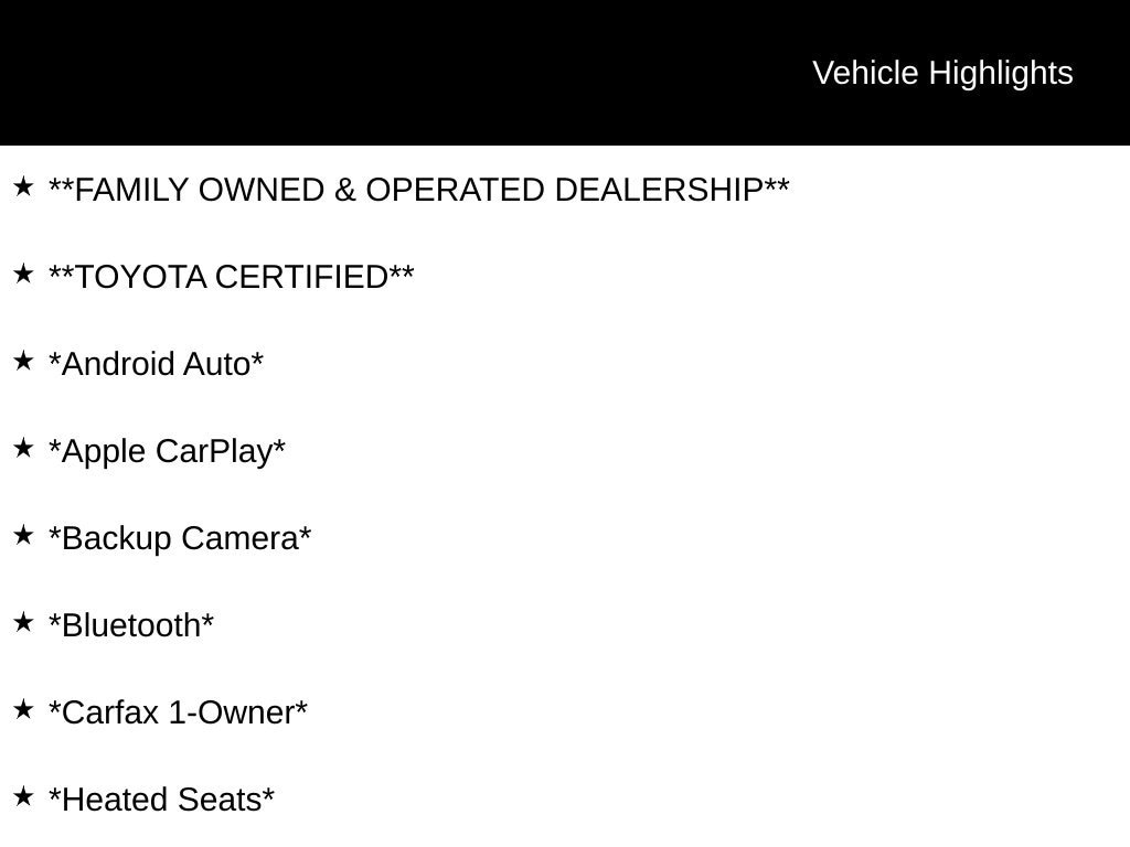 Used 2025 Toyota Corolla Cross XLE SUV
