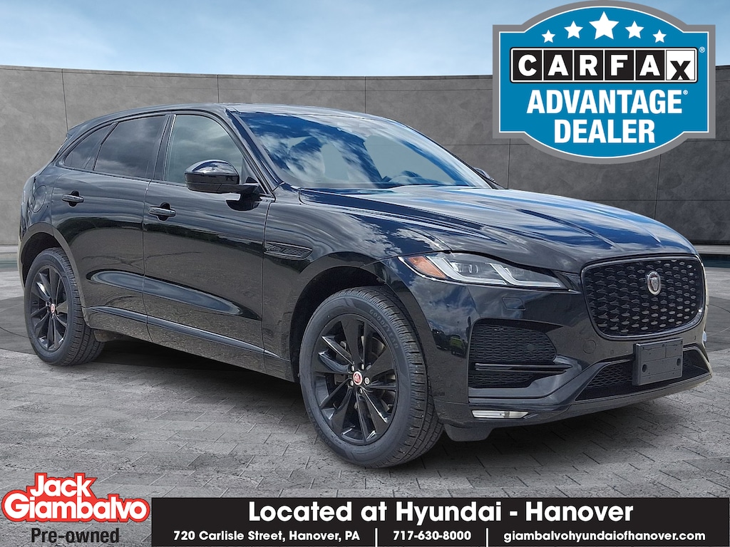 Used 2022 Jaguar F-PACE S P250 AWD Automatic Sport Utility