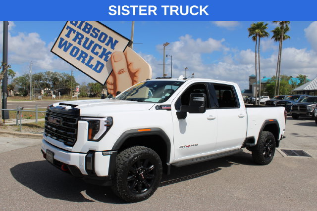Used 2025 GMC Sierra 2500HD AT4 Premium Plus Crew Cab 4x4 Truck for Sale in Sanford, FL, at Gibson Truck World