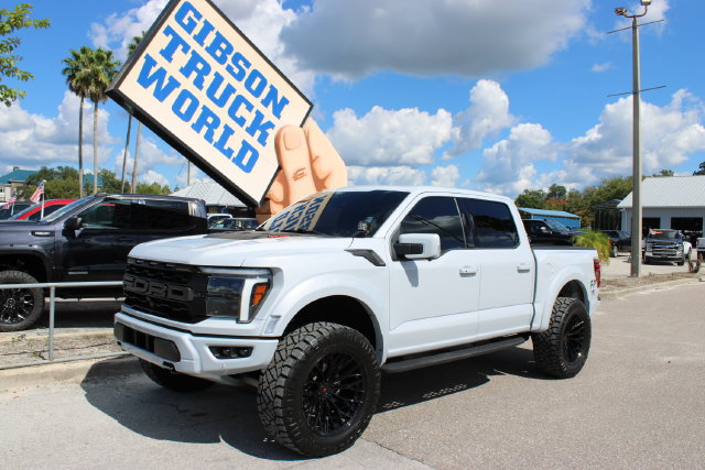 Used 2025 Ford F-150 Raptor Crew Cab Lifted 4x4 Truck for Sale near Orlando at Gibson Truck World