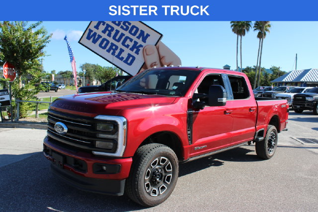 Used 2025 Ford F-250 Platinum FX4 Crew Cab 4x4 Truck for Sale in Sanford, FL, at Gibson Truck World