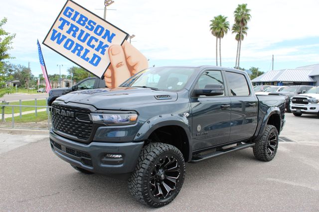 Used 2026 Ram 1500 Big Horn Night Crew Cab 6inch Lifted 4c4 Truck for Sale near Orlando at Gibson Truck World