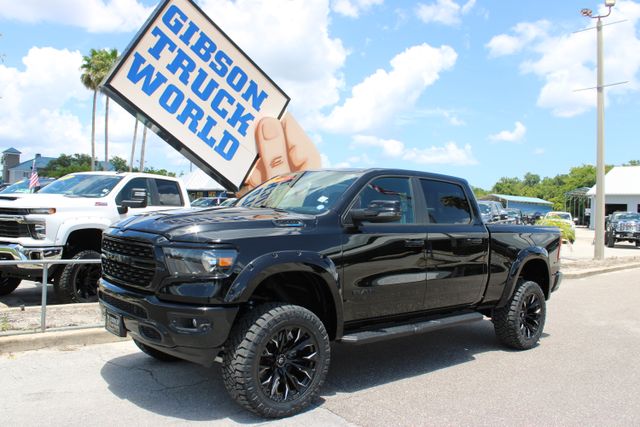 Used 2024 Ram 1500 Big Horn Night Edition Crew Cab 6inch Lifted 4x4 Truck for Sale near Orlando at Gibson Truck World