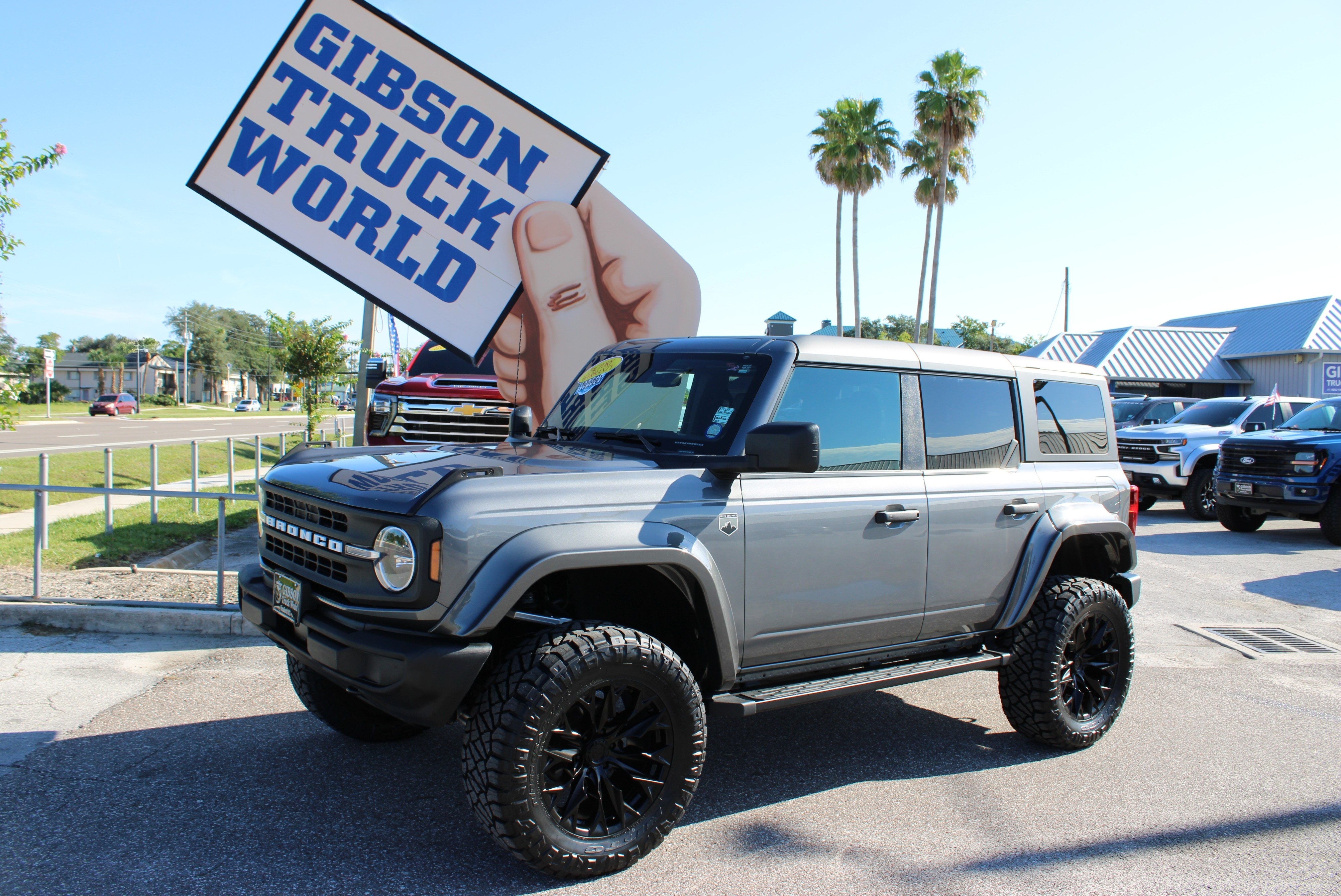 Used 2025 Ford Bronco Big Bend Lifted 4x4 SUV for Sale near Orlando at Gibson Truck World