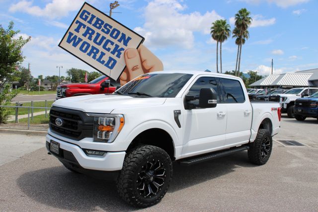 Used 2021 Ford F-150 XLT Sport FX4 6inch Lifted 4x4 Truck for Sale near Orlando at Gibson Truck World