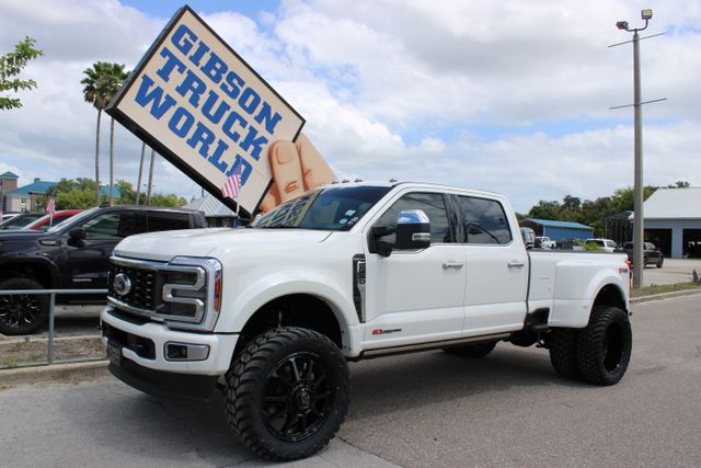 Used 2026 Ford F-450SD Platinum Plus Crew Cab Lifted 4x4 Truck for Sale near Orlando at Gibson Truck World