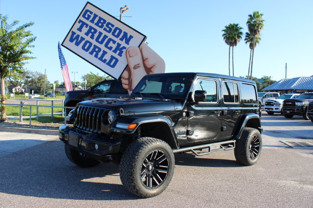 Used 2021 Jeep Wrangler Unlimited Sahara High Altitude SUV for Sale near Orlando at Gibson Truck World