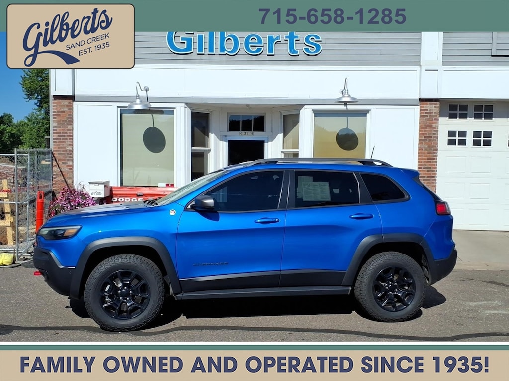 Used 2021 Jeep Cherokee Trailhawk SUV