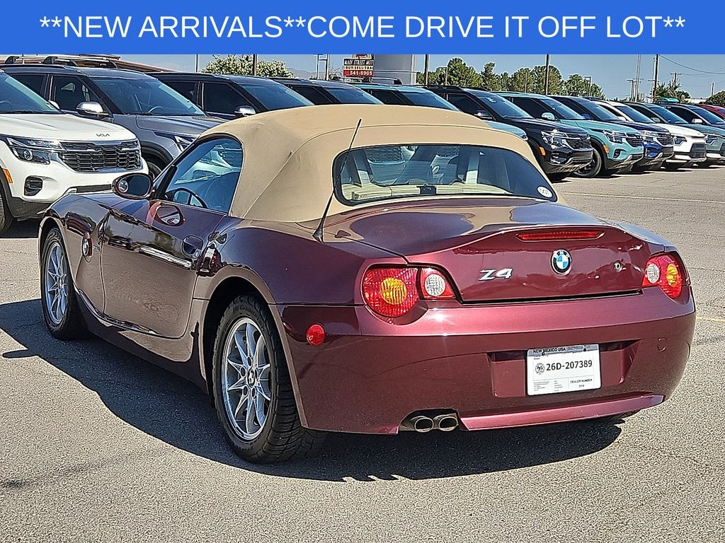 Used 2003 BMW Z4 2.5i Convertible