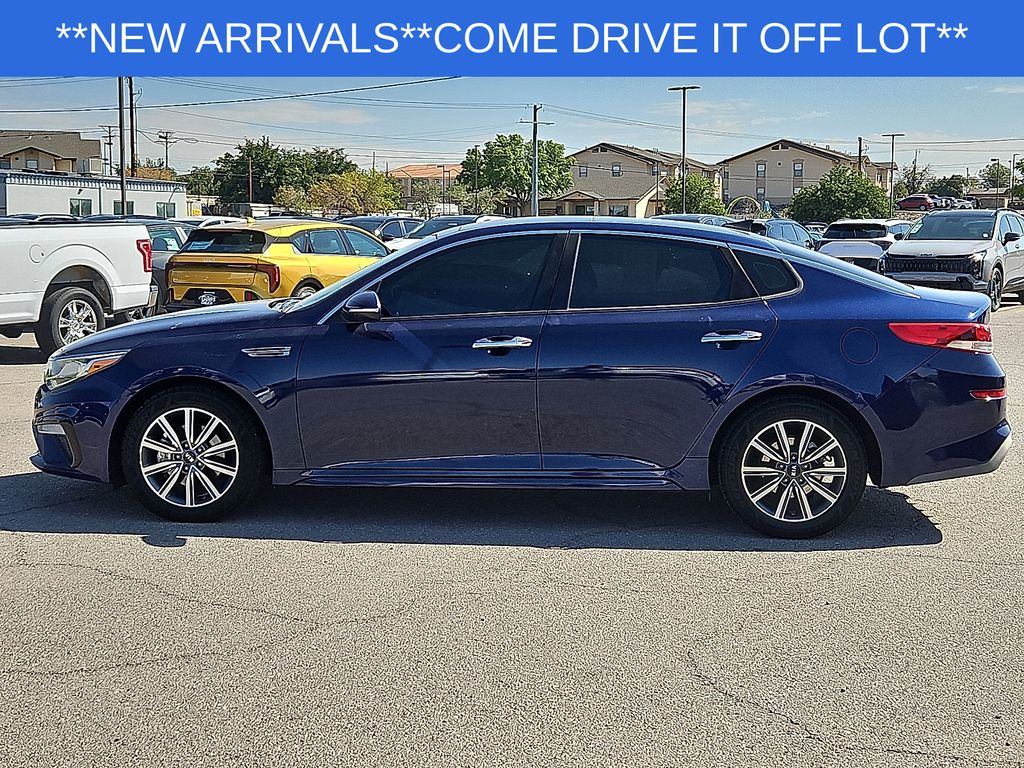 Used 2019 Kia Optima LX with VIN 5XXGT4L39KG304271 for sale in Las Cruces, NM